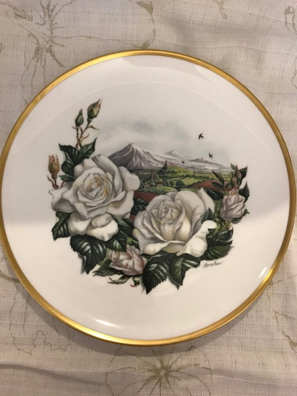 Iceberg Plate by Edward Marshall Boehm Studio
